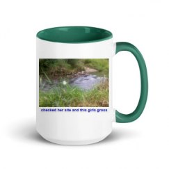 15oz Ceramic Mug with Color Inside