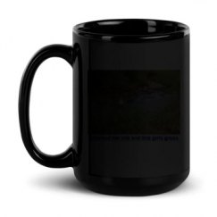 15oz Black Glossy Mug