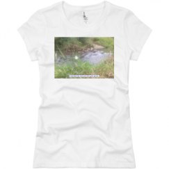 Ladies Slim Fit Basic Promo Jersey Tee