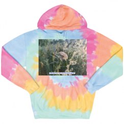Unisex Tie-Dye Fleece Hoodie