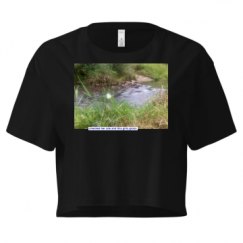 Ladies Festival Cali Crop Top Tee