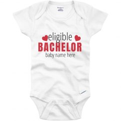 valentines onesie boy