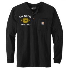Unisex Carhartt Long Sleeve Henley Tee