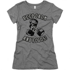 Ladies Slim Fit Super Soft Triblend Tee