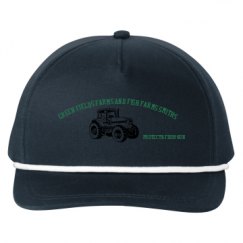 Snapback Five-Panel Rope Hat