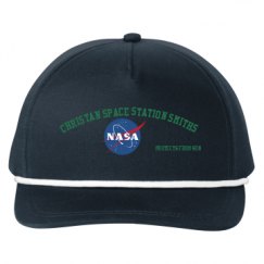 Snapback Five-Panel Rope Hat