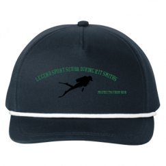 Snapback Five-Panel Rope Hat