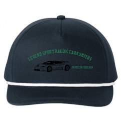 Snapback Five-Panel Rope Hat