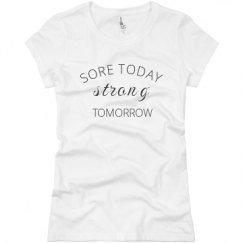 Ladies Slim Fit Basic Promo Jersey Tee