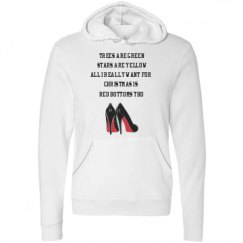 Unisex Fleece Pullover Midweight Hoodie