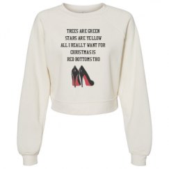 Women's Raglan Pullover Fleece