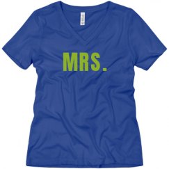 Ladies Relaxed Fit V-Neck Tee