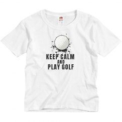 keep calm and golf