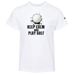 Youth Champion Short Sleeve Tagless Tee