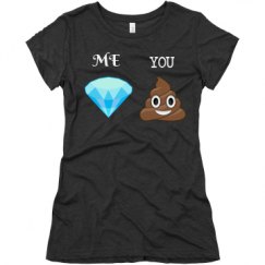 Ladies Slim Fit Super Soft Triblend Tee