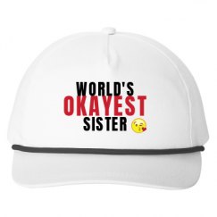 Snapback Five-Panel Rope Hat