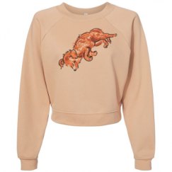 Women's Raglan Pullover Fleece