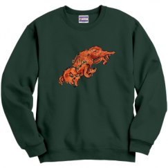 Unisex Film and Foil Crewneck Sweatshirt