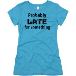 Ladies Slim Fit Super Soft Triblend Tee