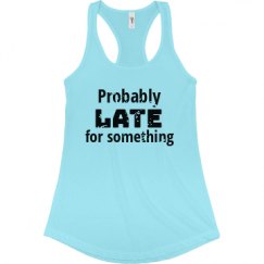 Ladies Slim Fit Racerback Tank Top