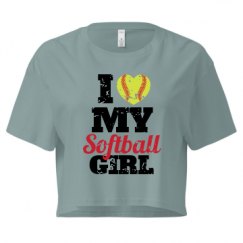 Ladies Festival Cali Crop Top Tee