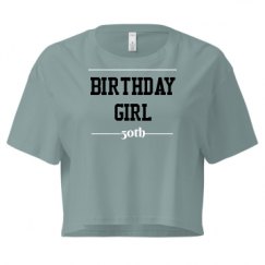 Ladies Festival Cali Crop Top Tee