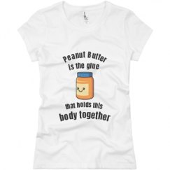 Ladies Slim Fit Basic Promo Jersey Tee