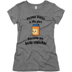 Ladies Slim Fit Super Soft Triblend Tee