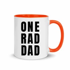 11oz Ceramic Mug with Color Inside