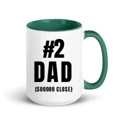 15oz Ceramic Mug with Color Inside