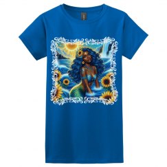 Mermaid with Sunflowers