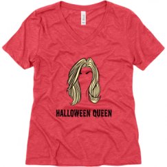 Ladies Relaxed Fit Super Soft Triblend V-Neck Tee