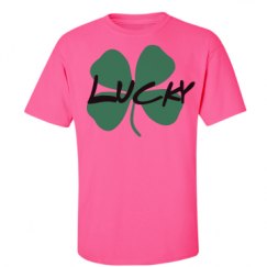 Unisex Ultra Cotton Safety Neon Crewneck Tee