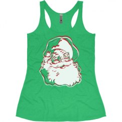 Ladies Slim Fit Super Soft Racerback Triblend Tank