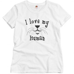 I love my human