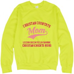 Unisex Neon Crewneck Sweatshirt