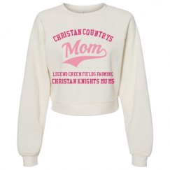 Women's Raglan Pullover Fleece