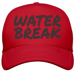 Band Camp Water Break Neon Hat for Summer