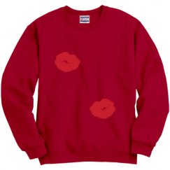 Unisex Film and Foil Crewneck Sweatshirt