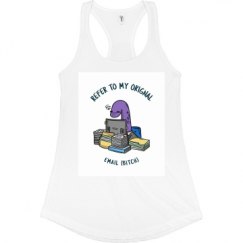 Ladies Slim Fit Racerback Tank Top
