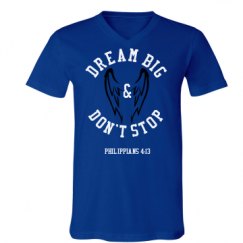 Unisex V-Neck Jersey Tee