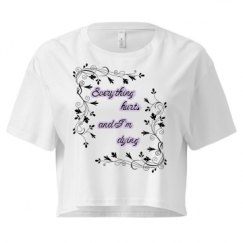 Ladies Festival Cali Crop Top Tee