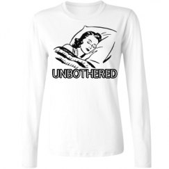 Ladies Relaxed Fit Basic Long Sleeve Tee