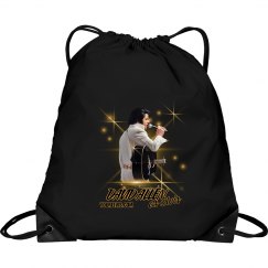 “Guitar Man” Drawstring Cinch Bag