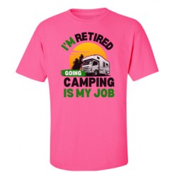 Unisex Ultra Cotton Safety Neon Crewneck Tee