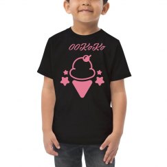 koko ice cream toddler tee - pink