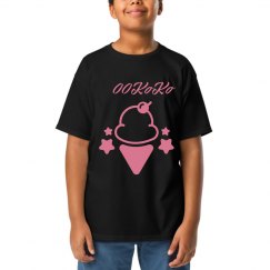 koko ice cream youth tee- pink