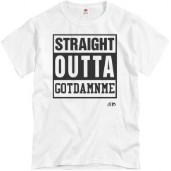 GB Str8 Outta T-Shirt Blue