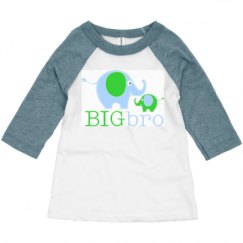 Toddler 3/4 Sleeve Raglan Tee