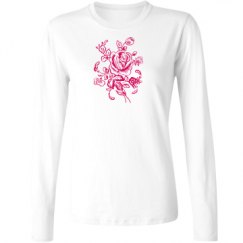 Ladies Relaxed Fit Basic Long Sleeve Tee